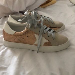 Golden Goose inspired sneakers! Brand New.